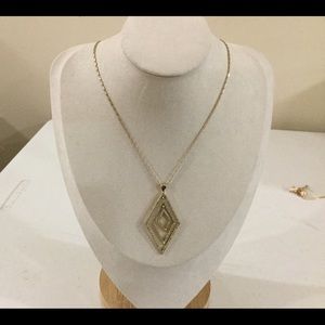 Jessica Simpson signed sparkly necklace